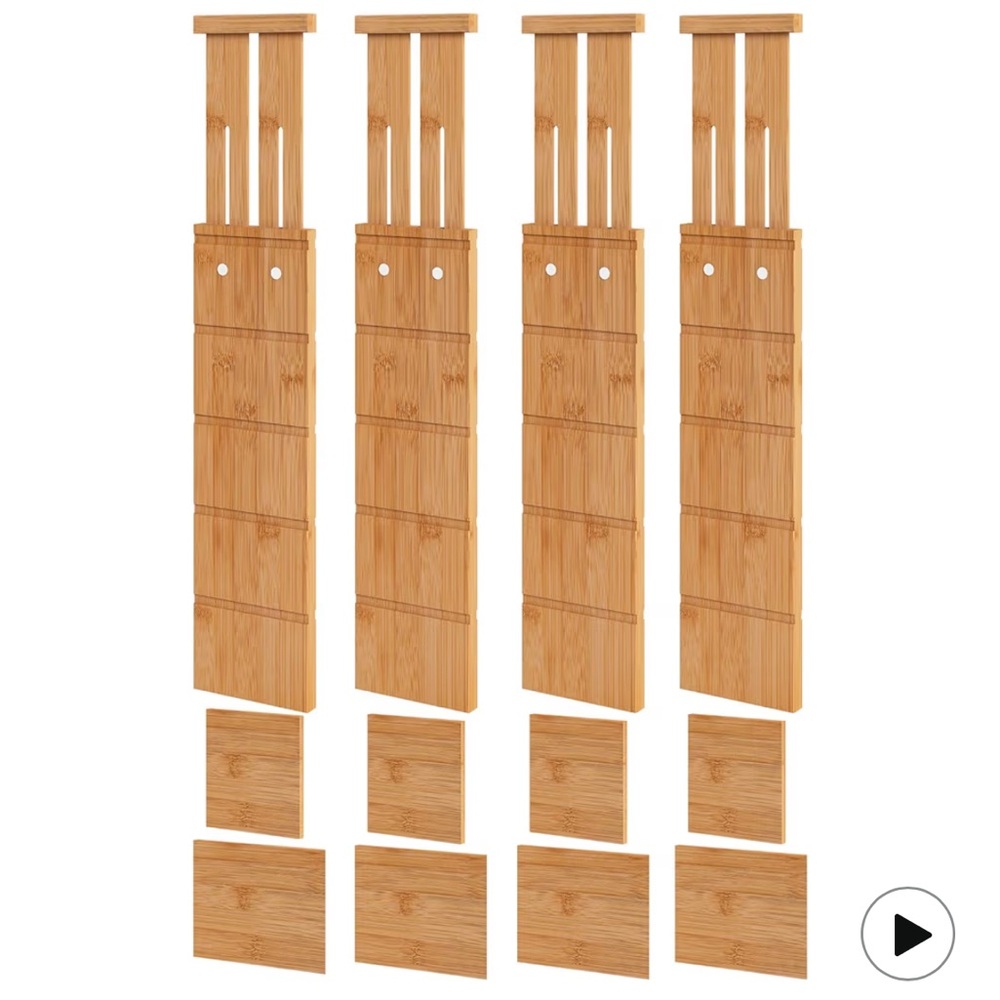 Wooden Drawer Dividers
